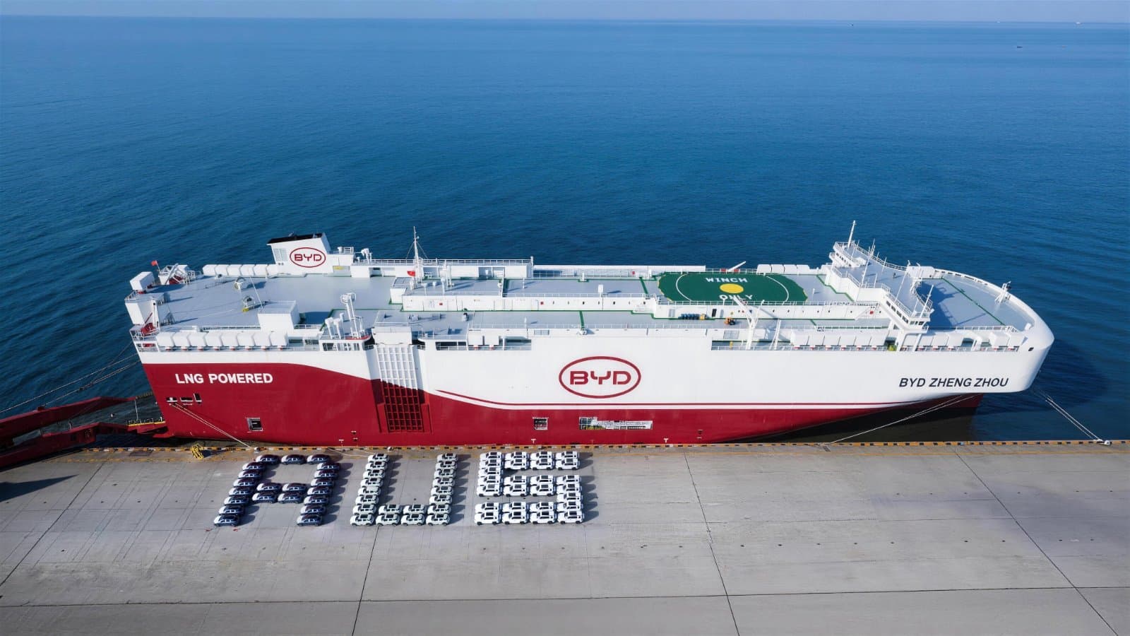 BYD BYD owns its own ships now. Ford and Mazda should worry., reviewed on CarTell.tv