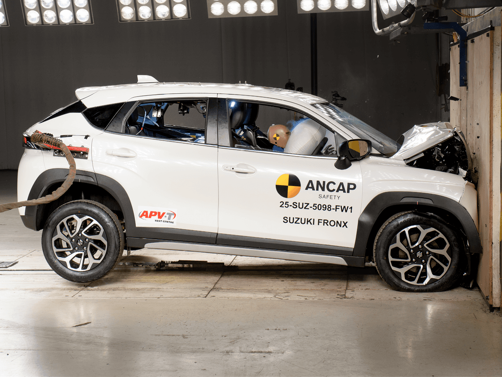 Suzuki Suzuki Fronx got one ANCAP star. Don't sit in the back., reviewed on CarTell.tv