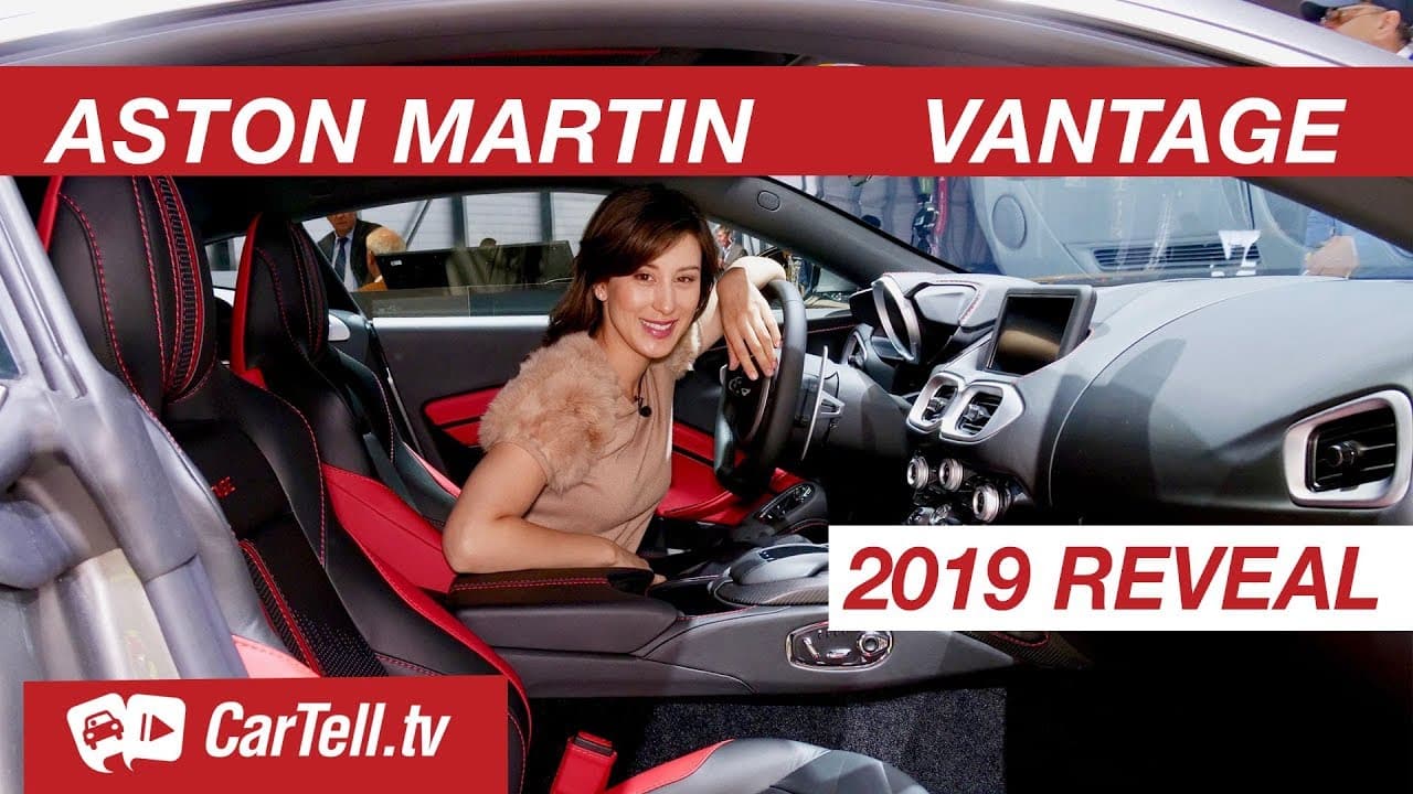Aston Martin Aston Martin Vantage V8 Reveal, reviewed on CarTell.tv