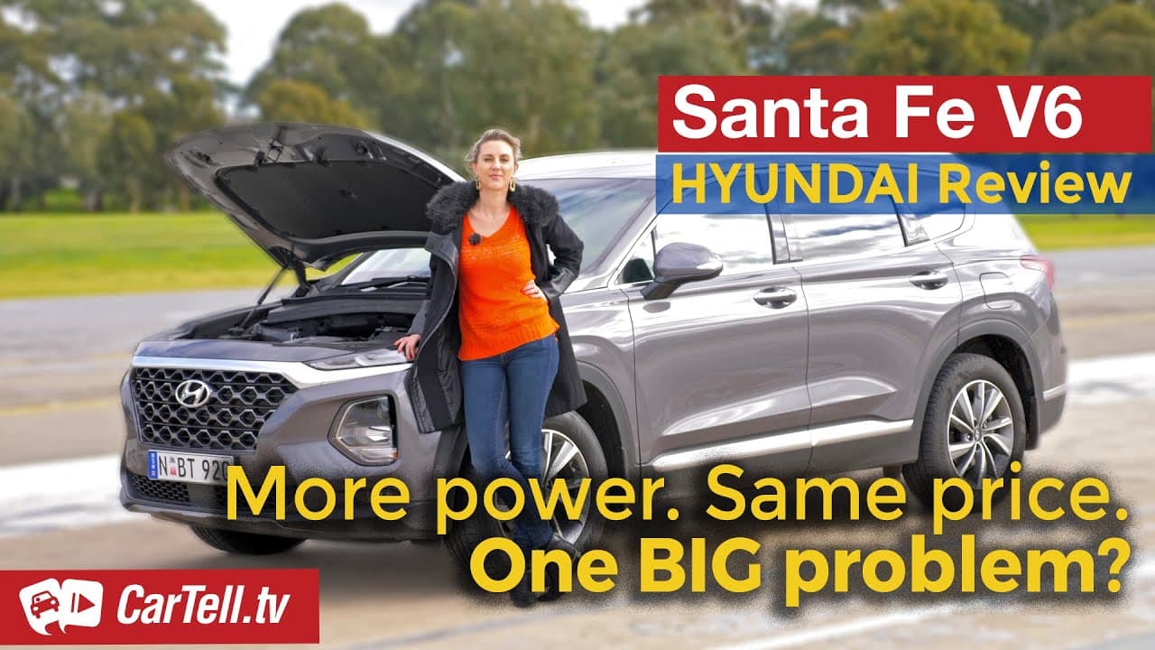 Hyundai Hyundai Santa Fe V6 review | Australia, reviewed on CarTell.tv