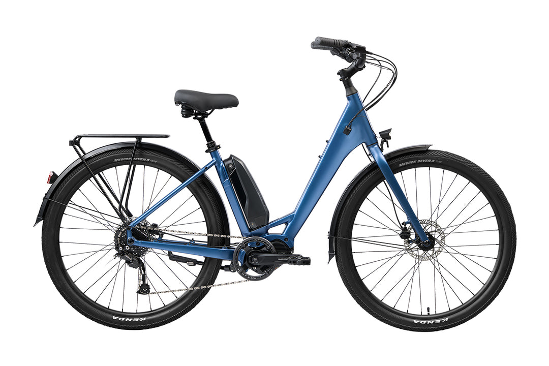 norco Scene VLT electric bike, side profile on white background