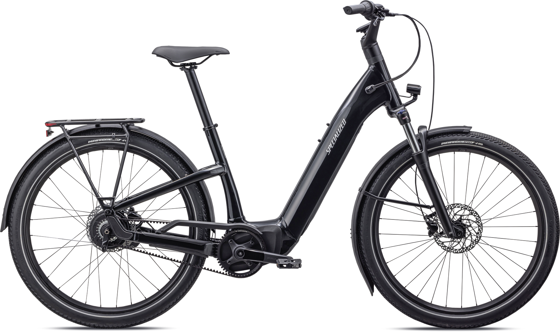specialized Turbo Como 3.0 IGH electric bike, side profile on white background
